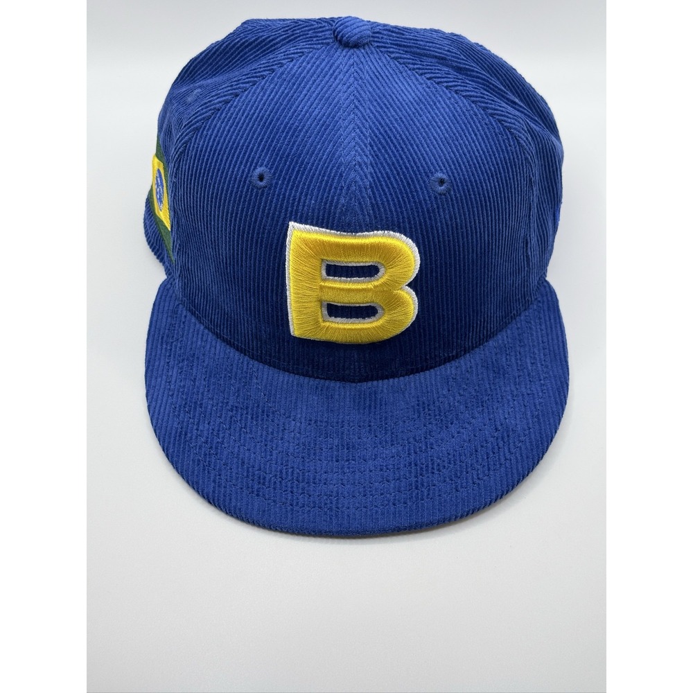 New Era World Baseball Classic Brazil Corduroy Fitted Cap 5950 Men's 7 1/4